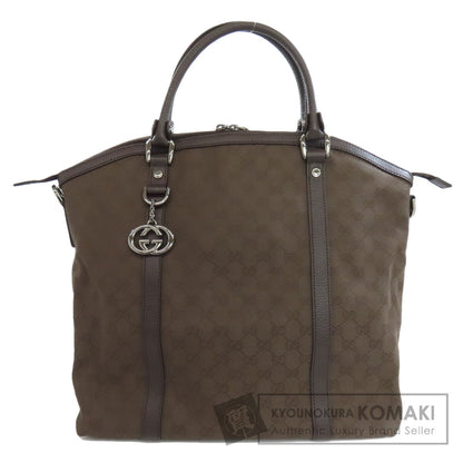 GUCCI 339551 GG outlet Tote Bag Canvas Ladies [Used]