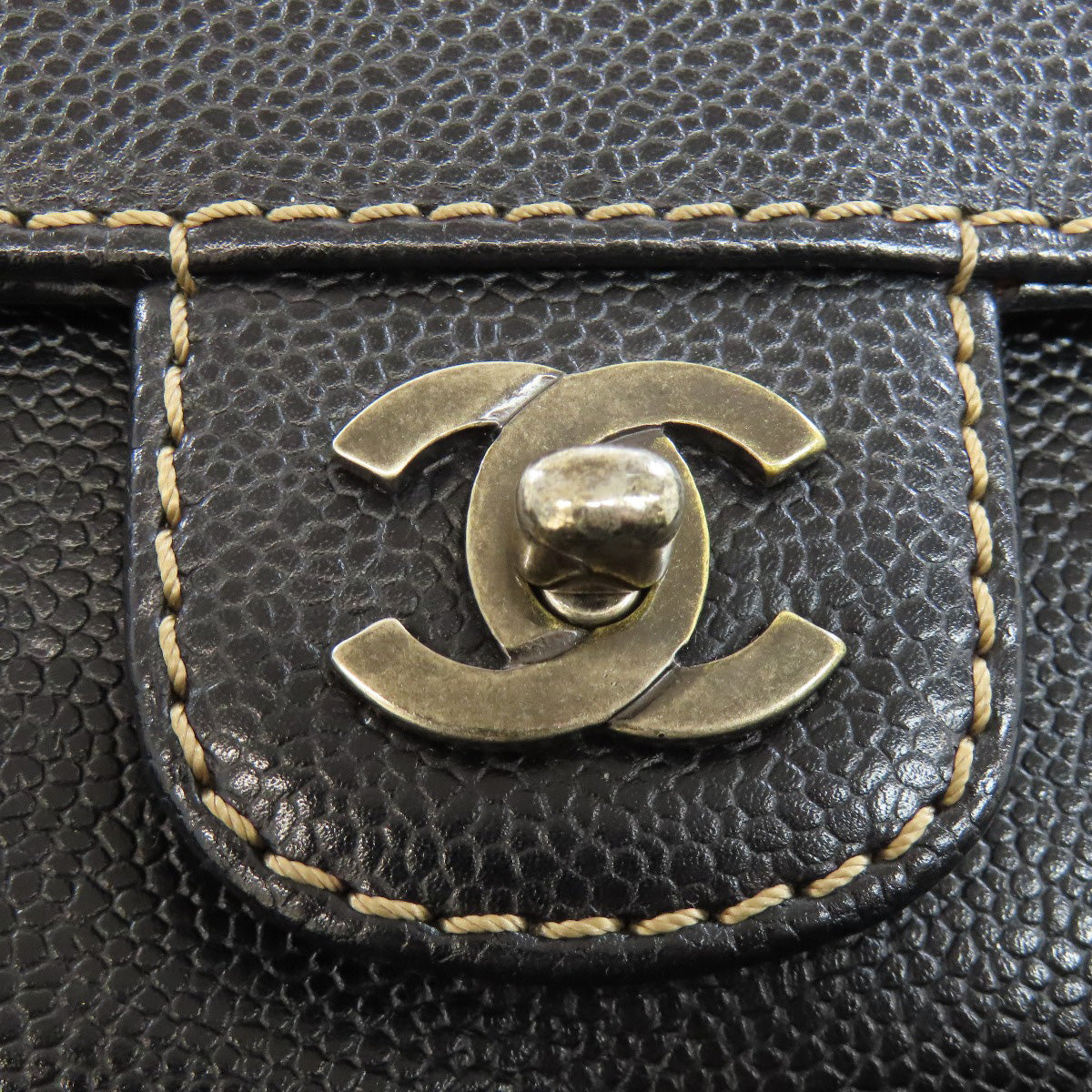 CHANEL   Tote Bag Chain tote Caviar skin Ladies