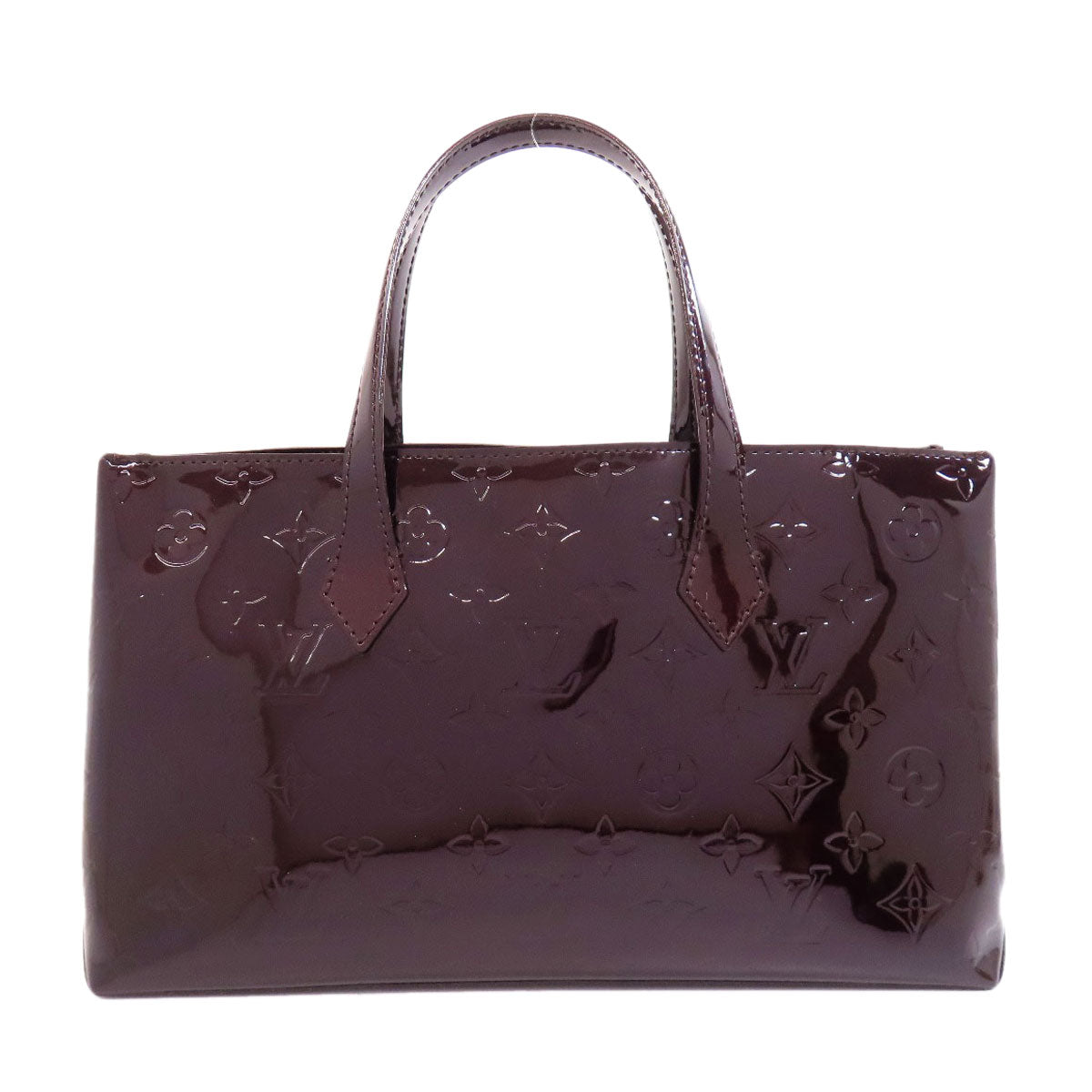 LOUIS VUITTON  M93641 Handbag Wilsher PM Vernis Ladies