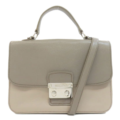 MIUMIU   Handbag 2WAY Leather Ladies