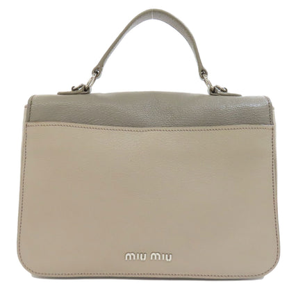 MIUMIU   Handbag 2WAY Leather Ladies