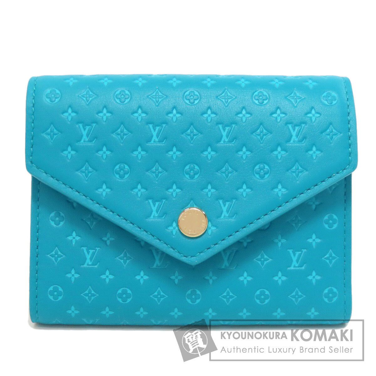 LOUIS VUITTON  M82314 Bifold Wallet with Coin Pocket Portefeiulle Â· Victorine Leather NanogramLadies