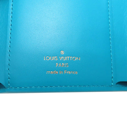 LOUIS VUITTON  M82314 Bifold Wallet with Coin Pocket Portefeiulle Â· Victorine Leather NanogramLadies