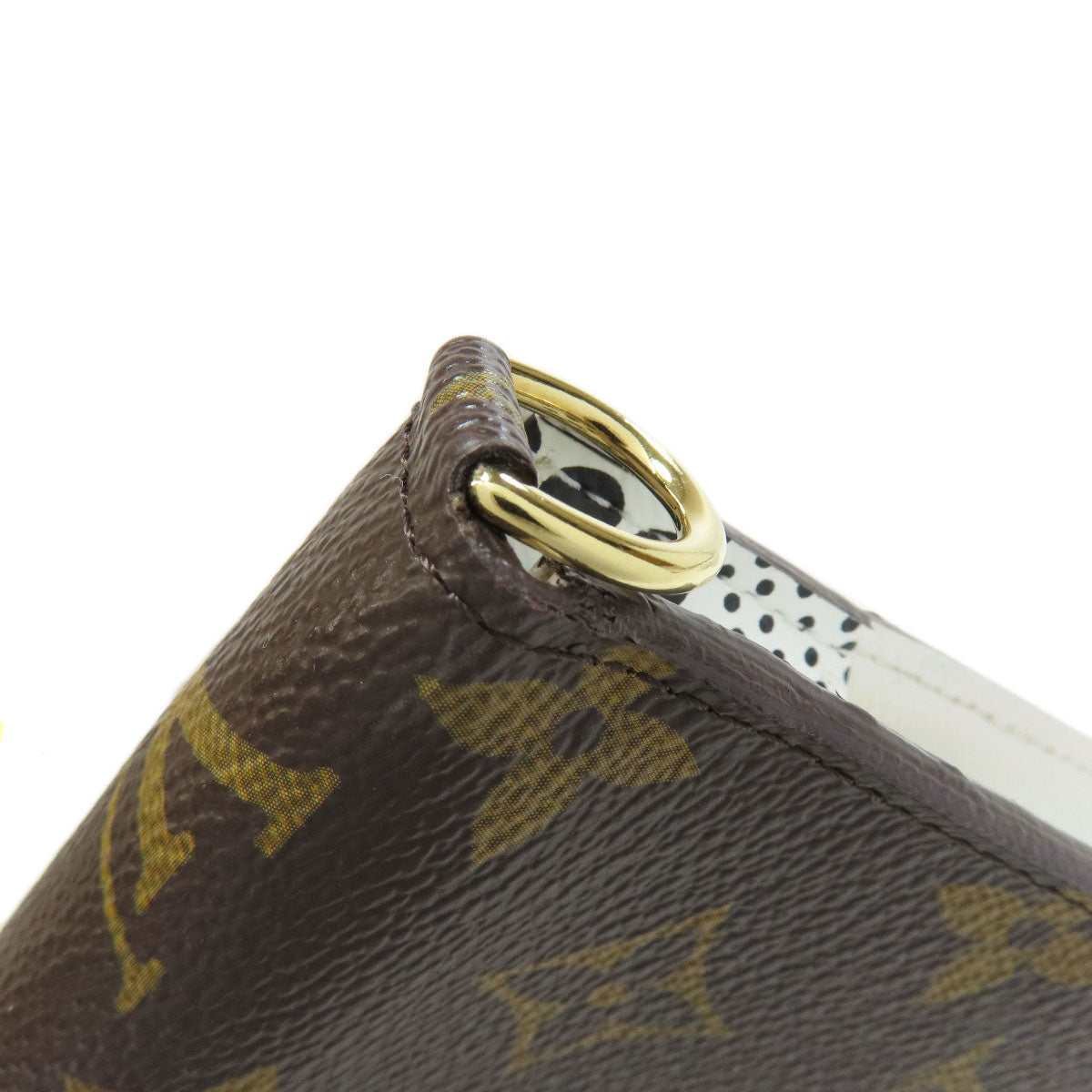 LOUIS VUITTON M60452 Portefeiulle and Insolite collaboration with Yayoi Kusama Long wallet (with coin pocket) Monogram canvas Ladies [Used]