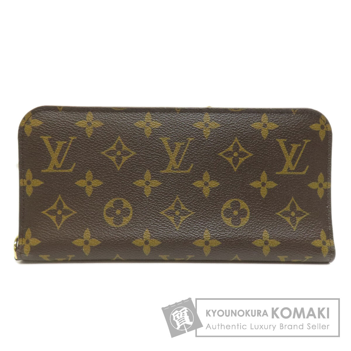 LOUIS VUITTON  M60452 Long wallet (with coin pocket) Portefeiulle and Insolite collaboration with Yayoi Kusama Monogram canvas Ladies