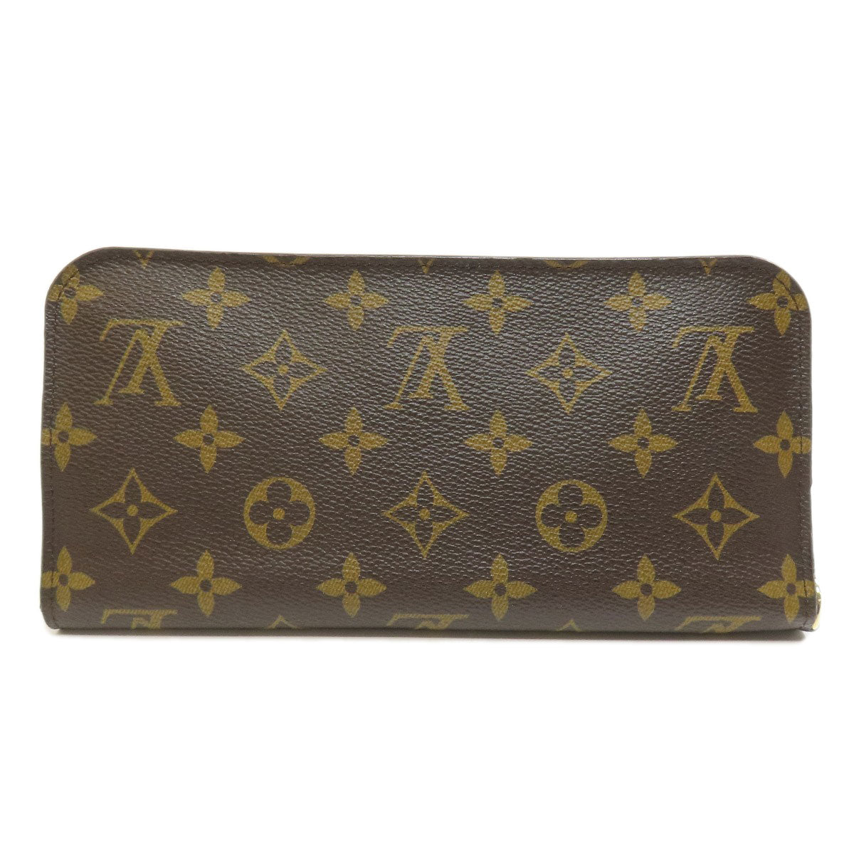 LOUIS VUITTON  M60452 Long wallet (with coin pocket) Portefeiulle and Insolite collaboration with Yayoi Kusama Monogram canvas Ladies