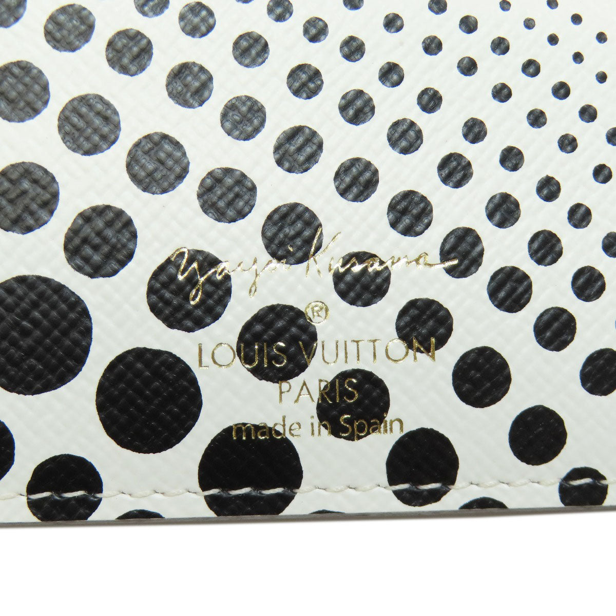 LOUIS VUITTON M60452 Portefeiulle and Insolite collaboration with Yayoi Kusama Long wallet (with coin pocket) Monogram canvas Ladies [Used]