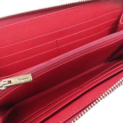 Salvatore Ferragamo   Long wallet (with coin pocket) Vara ribbon PVC Ladies