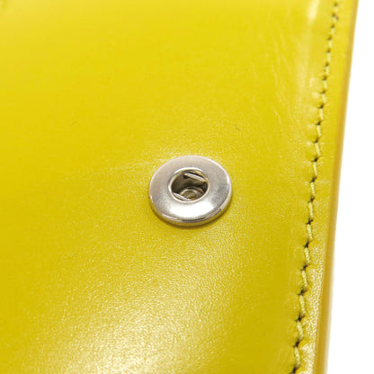 BALENCIAGA 529098 Logo tri-fold wallet Bifold Wallet with Coin Pocket Leather Ladies [Used]