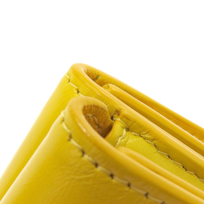 BALENCIAGA 529098 Logo tri-fold wallet Bifold Wallet with Coin Pocket Leather Ladies [Used]