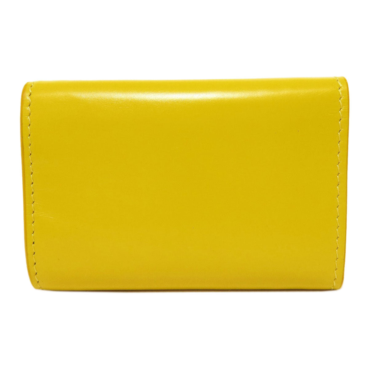 BALENCIAGA 529098 Logo tri-fold wallet Bifold Wallet with Coin Pocket Leather Ladies [Used]