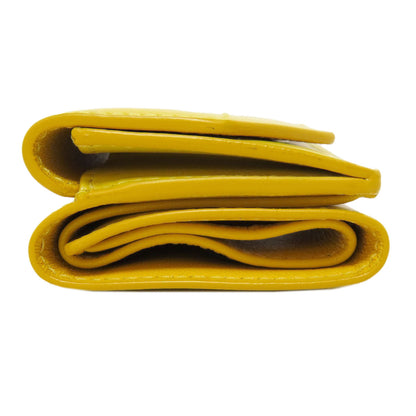 BALENCIAGA 529098 Logo tri-fold wallet Bifold Wallet with Coin Pocket Leather Ladies [Used]