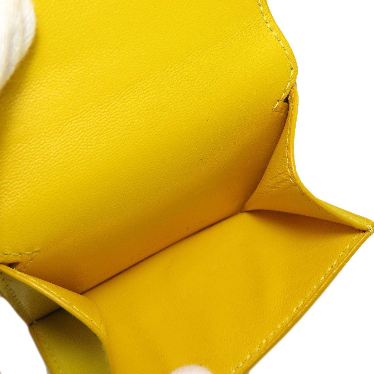 BALENCIAGA 529098 Logo tri-fold wallet Bifold Wallet with Coin Pocket Leather Ladies [Used]