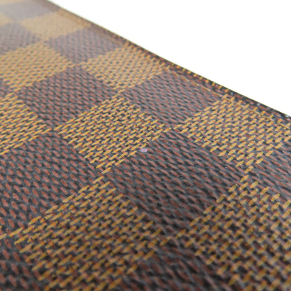 LOUIS VUITTON  N41661 Long wallet (with coin pocket) Zippy wallet Damier canvas Ladies