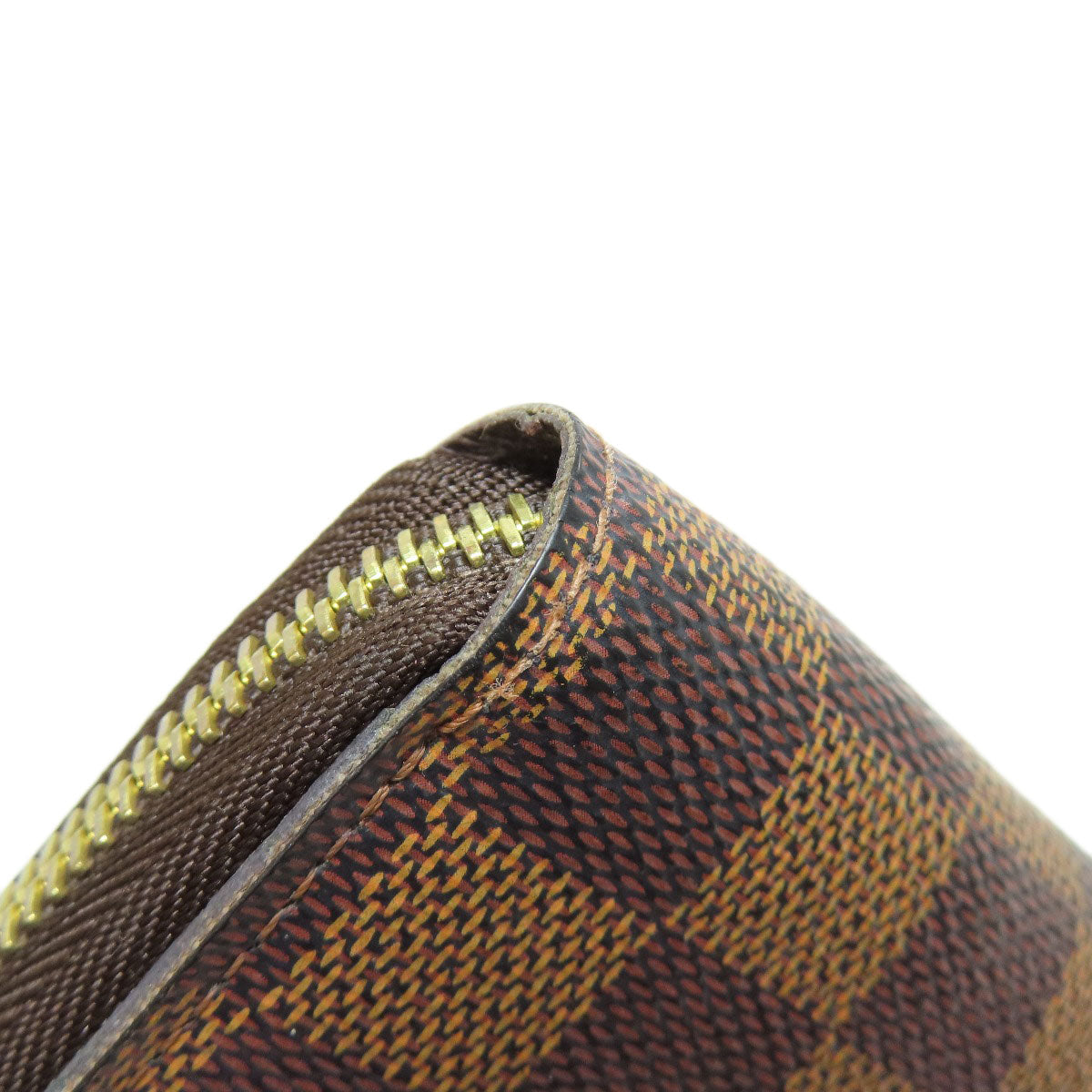 LOUIS VUITTON  N41661 Long wallet (with coin pocket) Zippy wallet Damier canvas Ladies