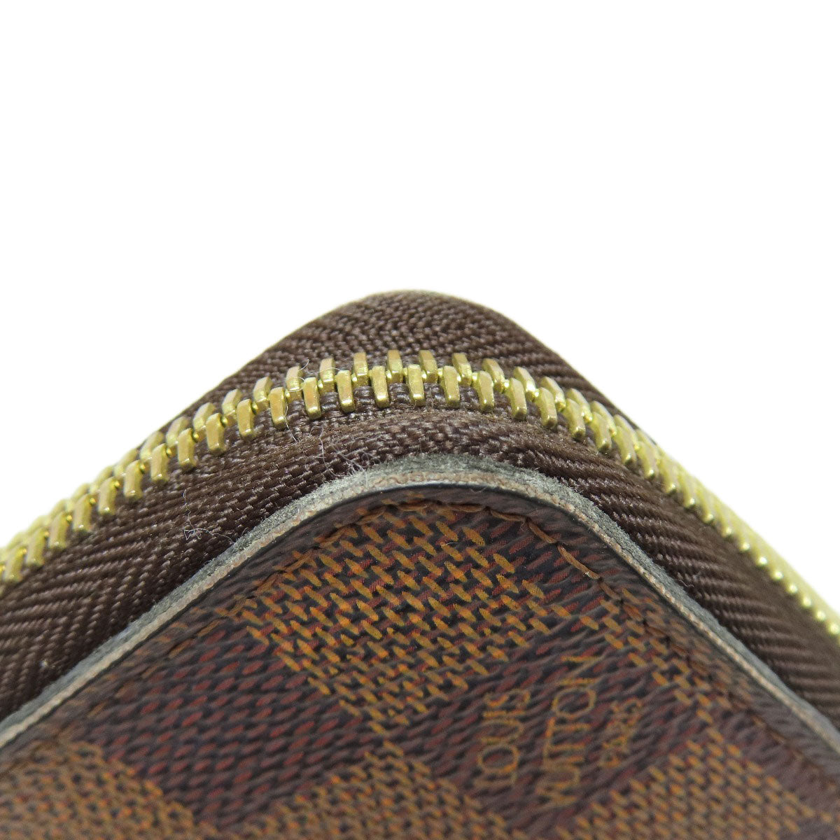 LOUIS VUITTON  N41661 Long wallet (with coin pocket) Zippy wallet Damier canvas Ladies