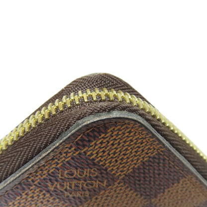 LOUIS VUITTON  N41661 Long wallet (with coin pocket) Zippy wallet Damier canvas Ladies