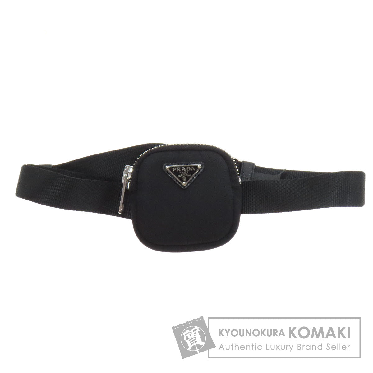 PRADA Logo Hardware Hip bag, waist bag Nylon Ladies [Used]