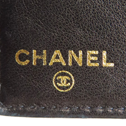 CHANEL   Long wallet (with coin pocket) COCO Mark GoldHardware Caviar skin Ladies