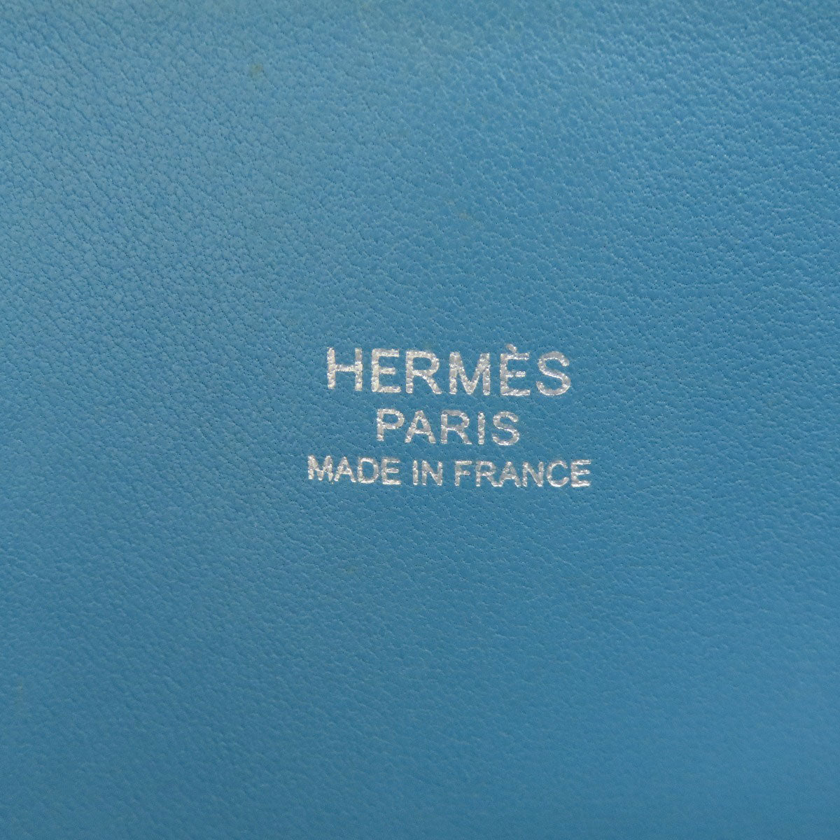 HERMES   Handbag Bolide31 Blue Jean SilverHardware Taurillon Clemence Ladies