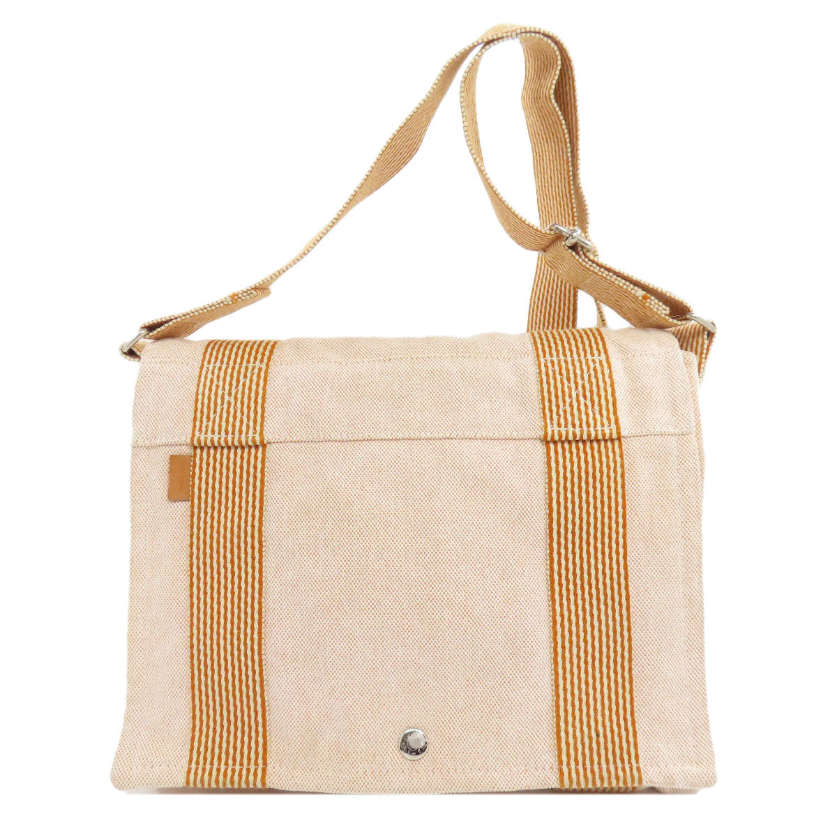 HERMES   Shoulder Bag fool toe bassas Canvas Ladies