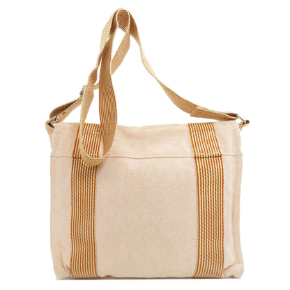 HERMES   Shoulder Bag fool toe bassas Canvas Ladies