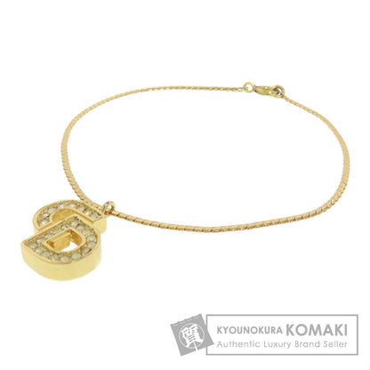 CHRISTIAN DIOR CD logo Bracelet Metal Ladies [Used]