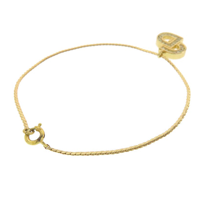 CHRISTIAN DIOR CD logo Bracelet Metal Ladies [Used]