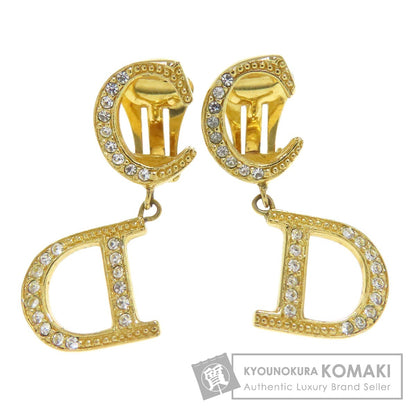 CHRISTIAN DIOR CD logo earring Metal Ladies [Used]