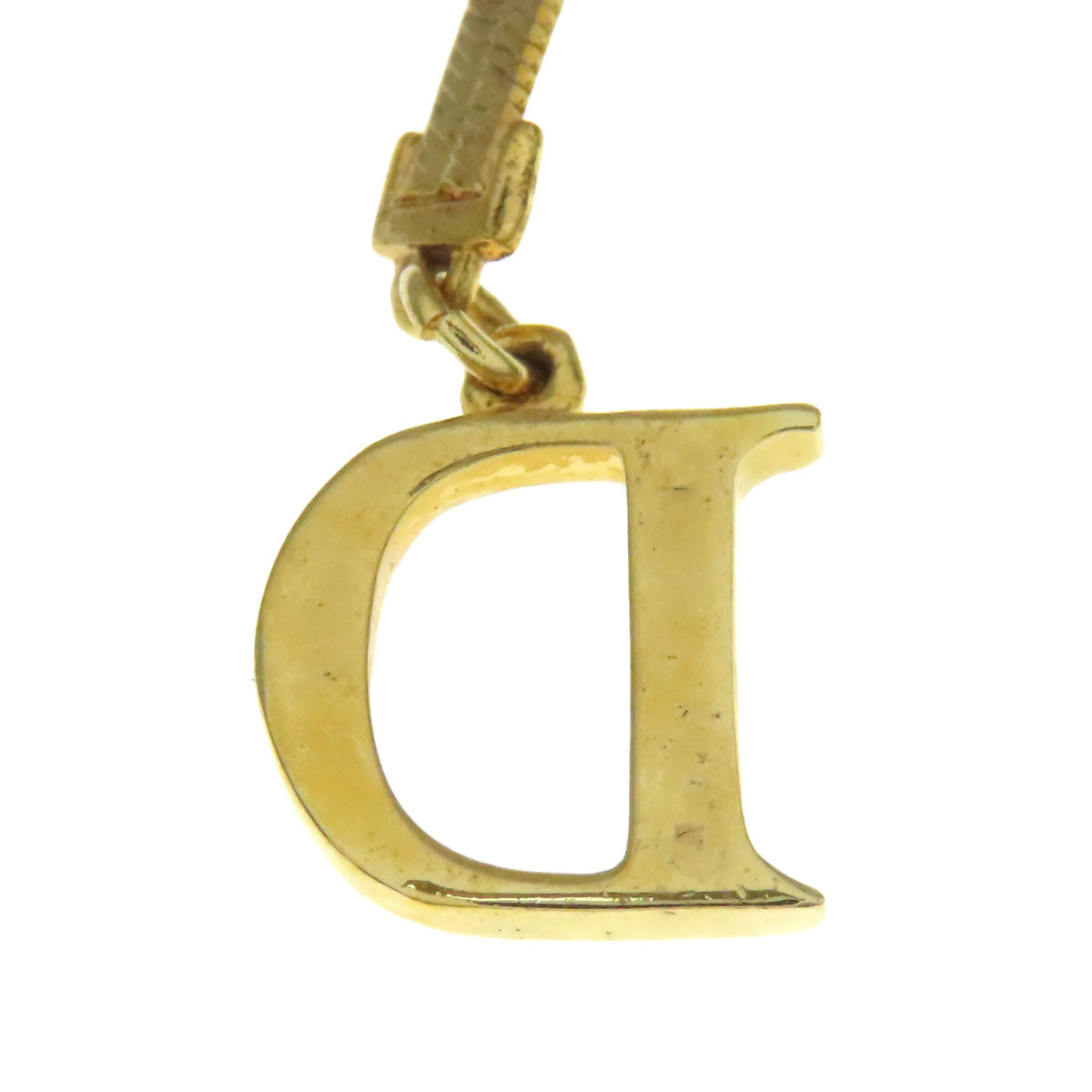 CHRISTIAN DIOR ribbon Bracelet Metal Ladies [Used]