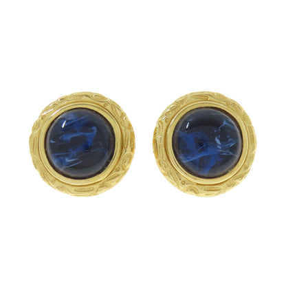 CHRISTIAN DIOR Stone Earring Metal Ladies [Used]
