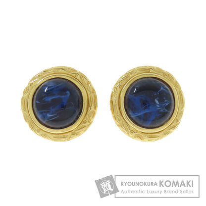 CHRISTIAN DIOR Stone Earring Metal Ladies [Used]