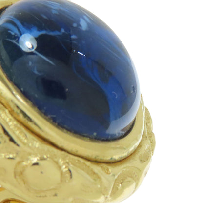 CHRISTIAN DIOR Stone Earring Metal Ladies [Used]