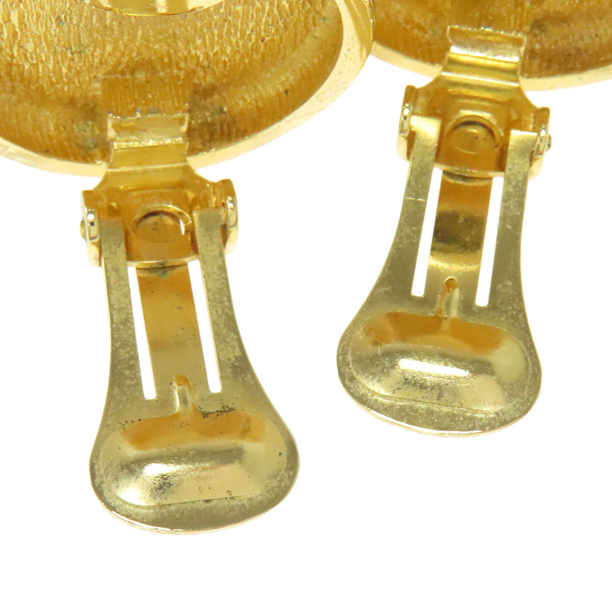 CHRISTIAN DIOR Stone Earring Metal Ladies [Used]