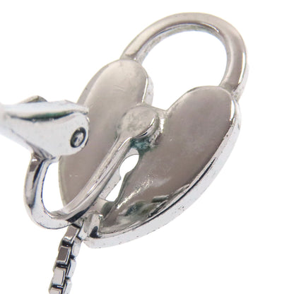 CHRISTIAN DIOR Heart Cadena Key Chain Earring Metal Ladies [Used]