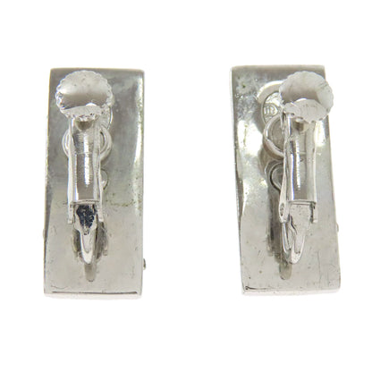CHRISTIAN DIOR Trotter pattern Earring Metal Ladies [Used]
