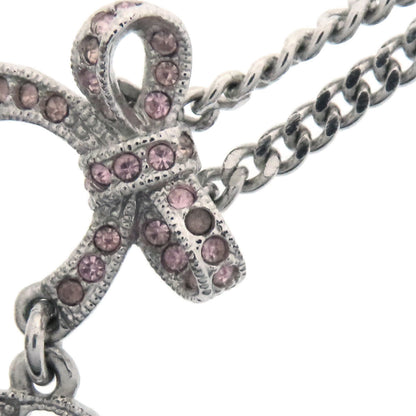 CHRISTIAN DIOR ribbon Bracelet Metal Ladies [Used]