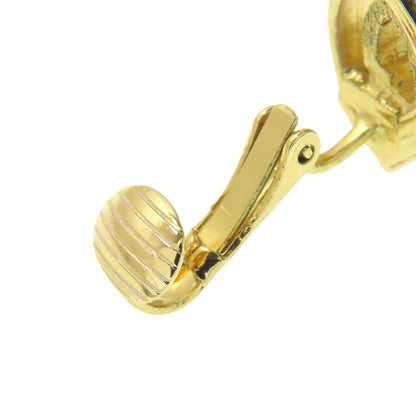 CHRISTIAN DIOR Rhinestone Earring Metal Ladies [Used]