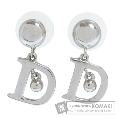 CHRISTIAN DIOR D logo earring Metal Ladies [Used]