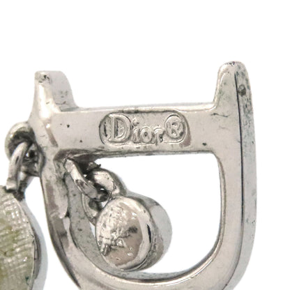 CHRISTIAN DIOR D logo earring Metal Ladies [Used]