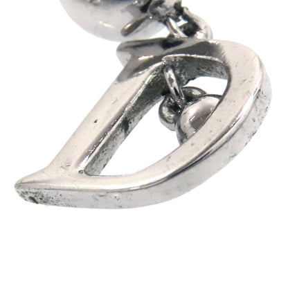 CHRISTIAN DIOR D logo earring Metal Ladies [Used]