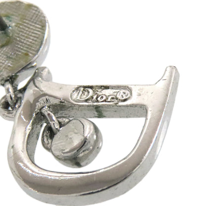 CHRISTIAN DIOR D logo earring Metal Ladies [Used]