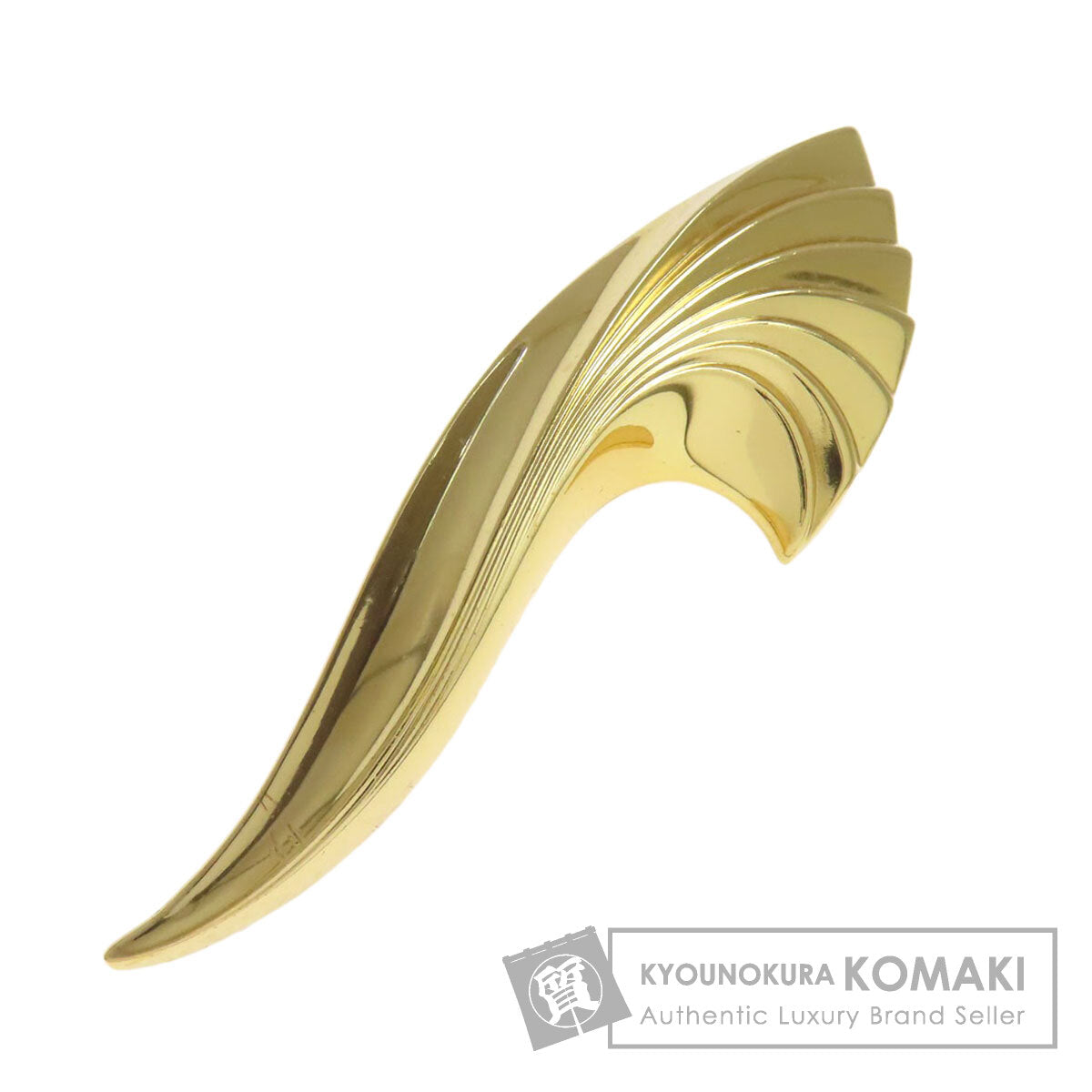 CHRISTIAN DIOR vintage Brooch Metal Ladies [Used]