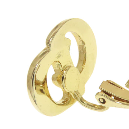 CHRISTIAN DIOR CD logo Earring Metal Ladies [Used]