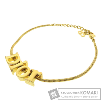 CHRISTIAN DIOR logo Bracelet Metal Ladies [Used]