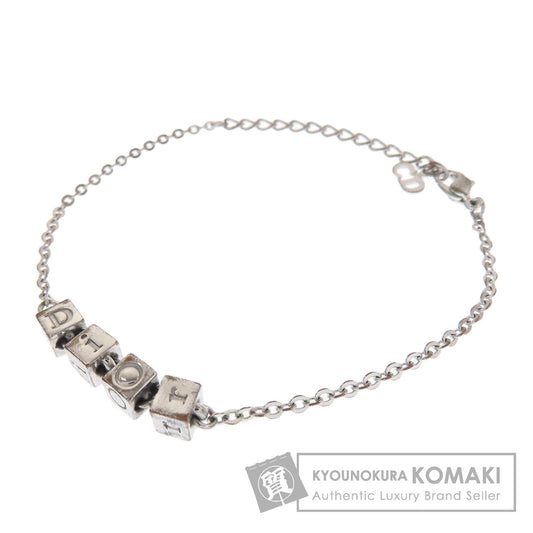CHRISTIAN DIOR logo Bracelet Metal Ladies [Used]