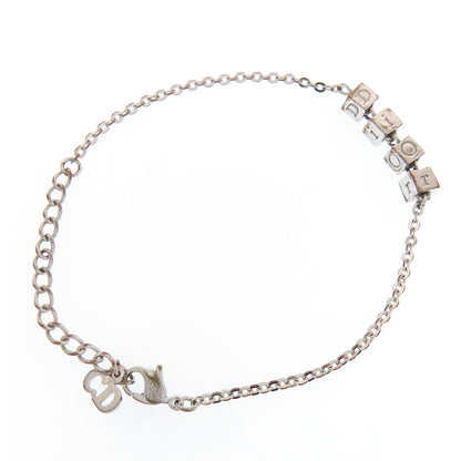 CHRISTIAN DIOR logo Bracelet Metal Ladies [Used]