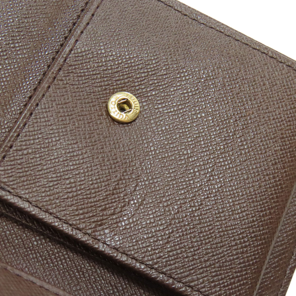 LOUIS VUITTON  N61675 Bifold Wallet with Coin Pocket Portefeiulle・Marco Damier canvas Ladies