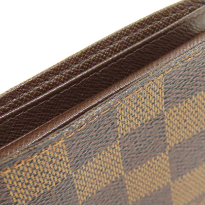 LOUIS VUITTON  N61675 Bifold Wallet with Coin Pocket Portefeiulle・Marco Damier canvas Ladies