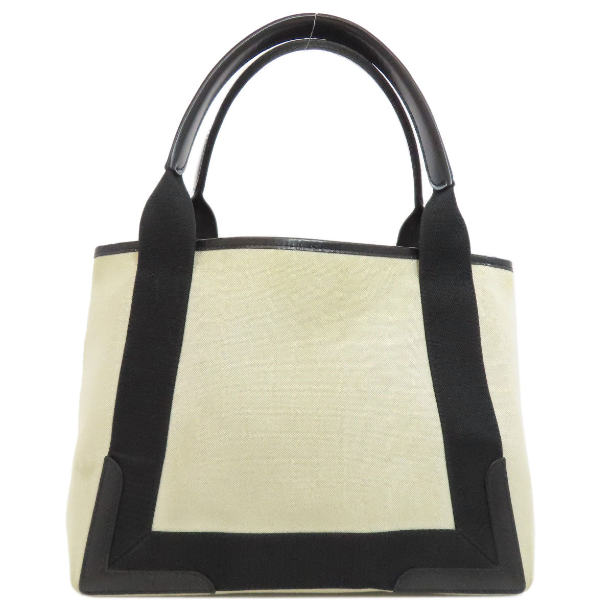 BALENCIAGA 339933 NAVY CABAS Handbag Canvas Ladies [Used]